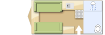 Lunar Clubman 470-2 2005 caravans layout