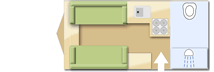 Swift Challenger 470 2006 caravans layout