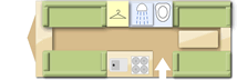 Elddis Avante 564 2015 caravans layout