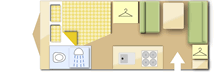 Adria Altea 432 PX 2012 caravans layout