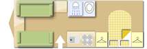 Lunar Lexon 560 2014 caravans layout