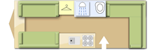 Sprite Major 5 2006 caravans layout