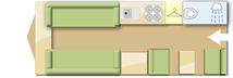 Swift Basecamp 4 2022  Caravan layout