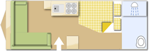Bailey Wyoming S5 2006 Caravan layout