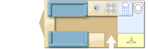Elddis Affinity 482 2014 caravans layout