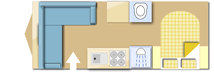 Buccaneer Bermuda-World Class Premium Vehicle 2023  Caravan layout