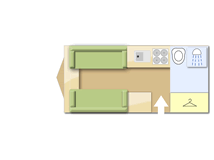 Elddis Avante 462 2013 caravans layout