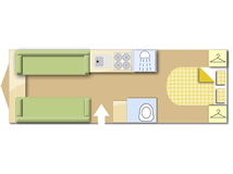 Elddis Avante 550 2021 caravans layout