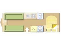 Buccaneer Commodore 2017 caravans layout