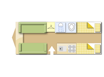 Lunar Lexon 590 2015 caravans layout