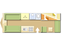 Swift Sprite Major 6 TD 2022 caravans layout