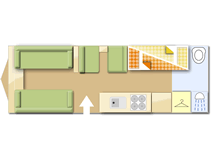 Elddis Avante 636 2016 caravans layout