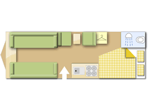 Elddis Avante 840 2019 caravans layout