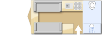 Sterling Continental 480 2015 caravans layout