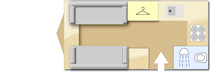 Lunar Stellar 2009 caravans layout