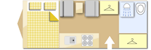 Coachman Pastiche 470 2016 caravans layout