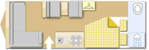 Swift Sprite Quattro EW 2024 caravans layout