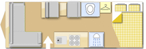 Swift Sprite Exclusive Quattro MB  2025 caravans layout