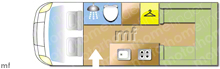 Motorhome layout