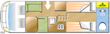 Motorhome layout