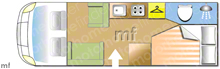  Motorhome layout