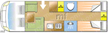 Motorhome layout