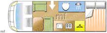  Motorhome layout