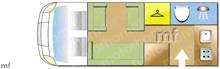 Motorhome layout