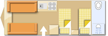 Buccaneer Clipper SOLD 2016 caravans layout